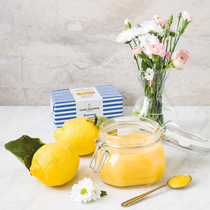 Lemoncurd i glasburk