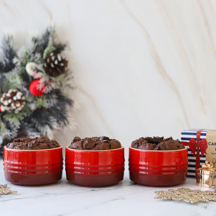 Chokladmuffins med kolagömma
